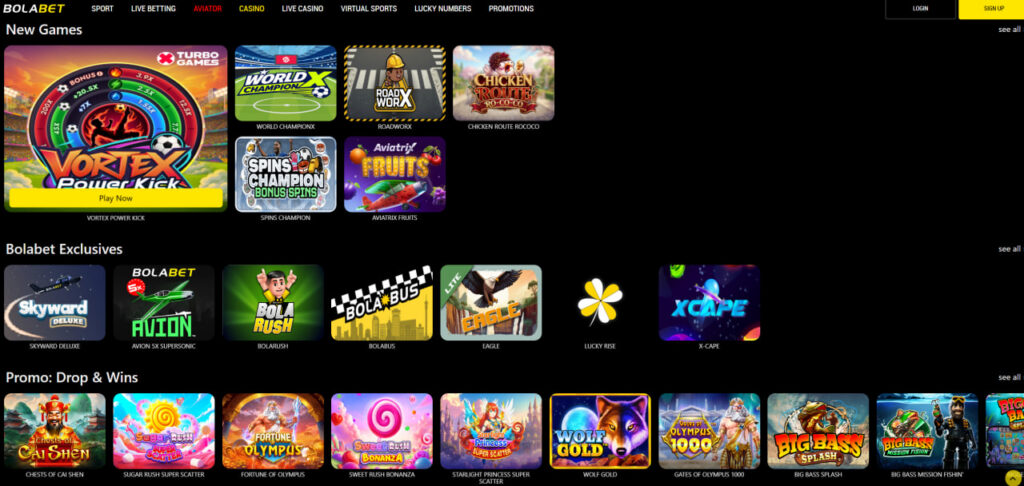 Bolabet casino